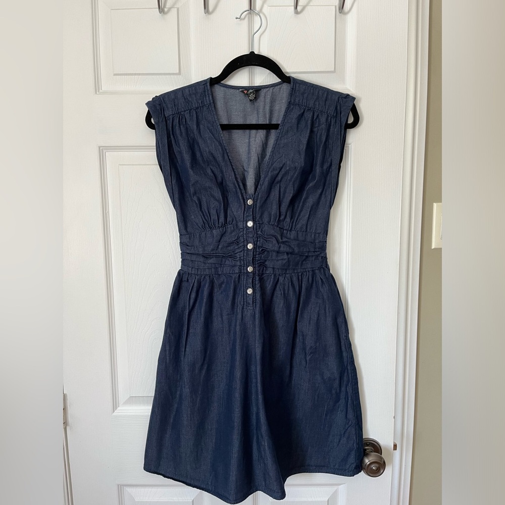 Denim Blue mini Dress